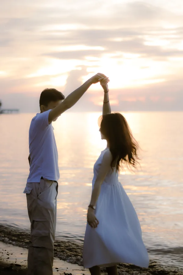 Romantic Sunset Couple Session